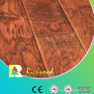 Household 8.3mm AC4 Oak U-Grooved Laminated Flooring